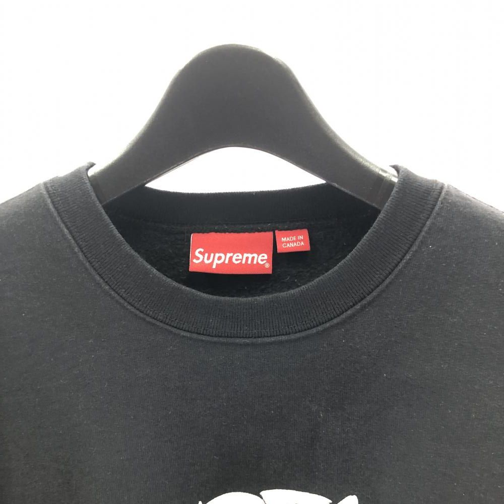 中古】Supreme 20AW Futura Logo Crewneck Sweatshirt サイズS ブラック シュプリーム フューチュラ ロゴ  クルーネック スウェットシャツ[17] - メルカリ