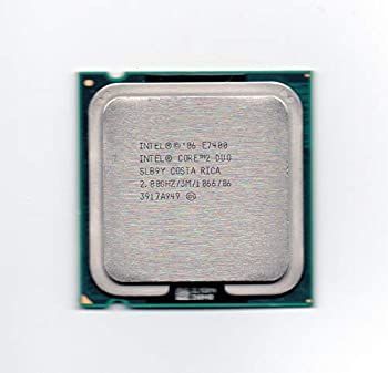 【中古-非常に良い】 intel Core 2 DuoプロセッサE7400 2.8GHz 1066MHz 3MB LGA775 CPU OEM