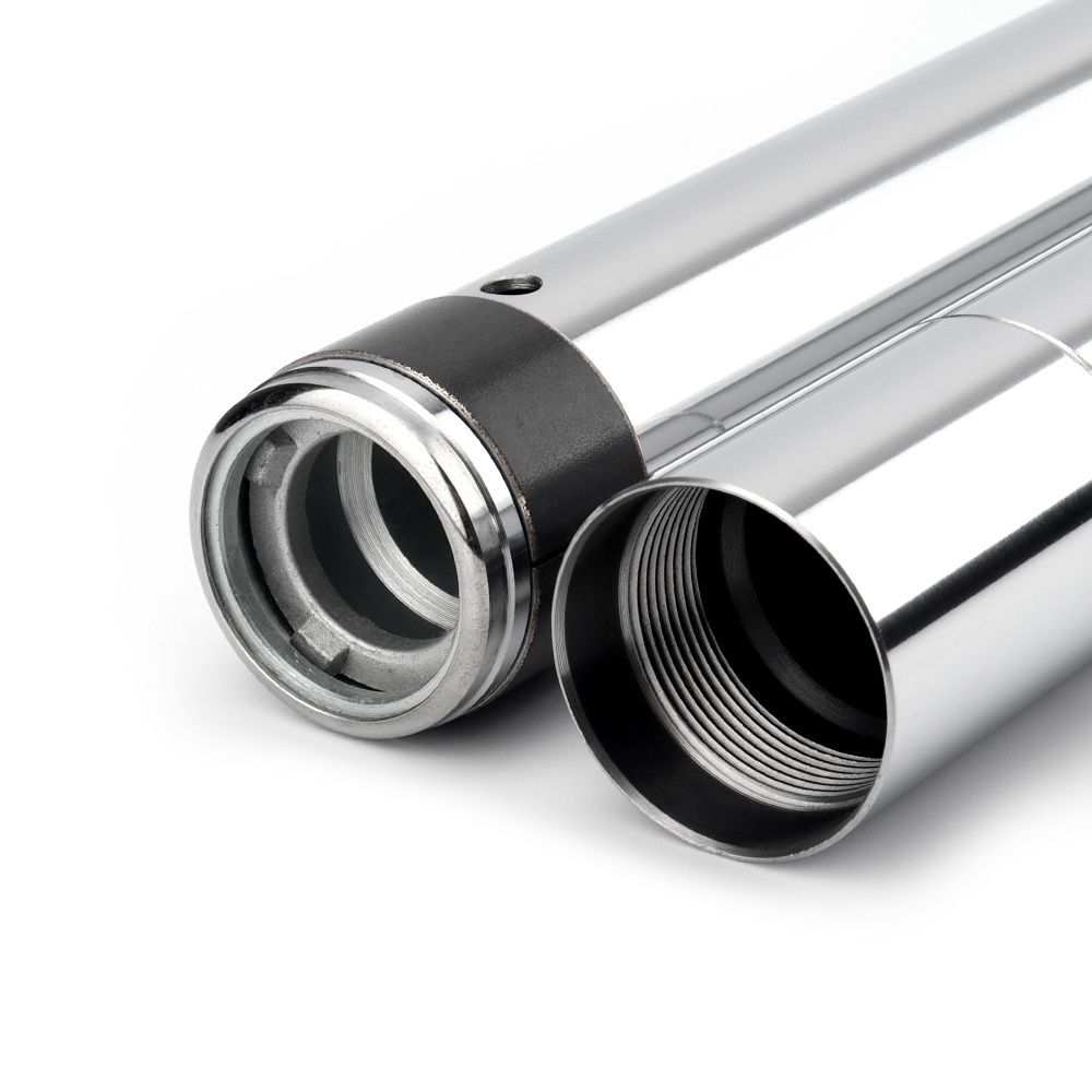 XS37 上メッキCBR250RR MC22 1990-1994 37MM 純正品番51410-KAZ-003に対応 インナーチューブ 2本