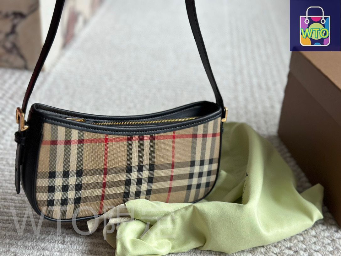 今日特価】Burberry クラシック アームバッグ グレンチェック柄