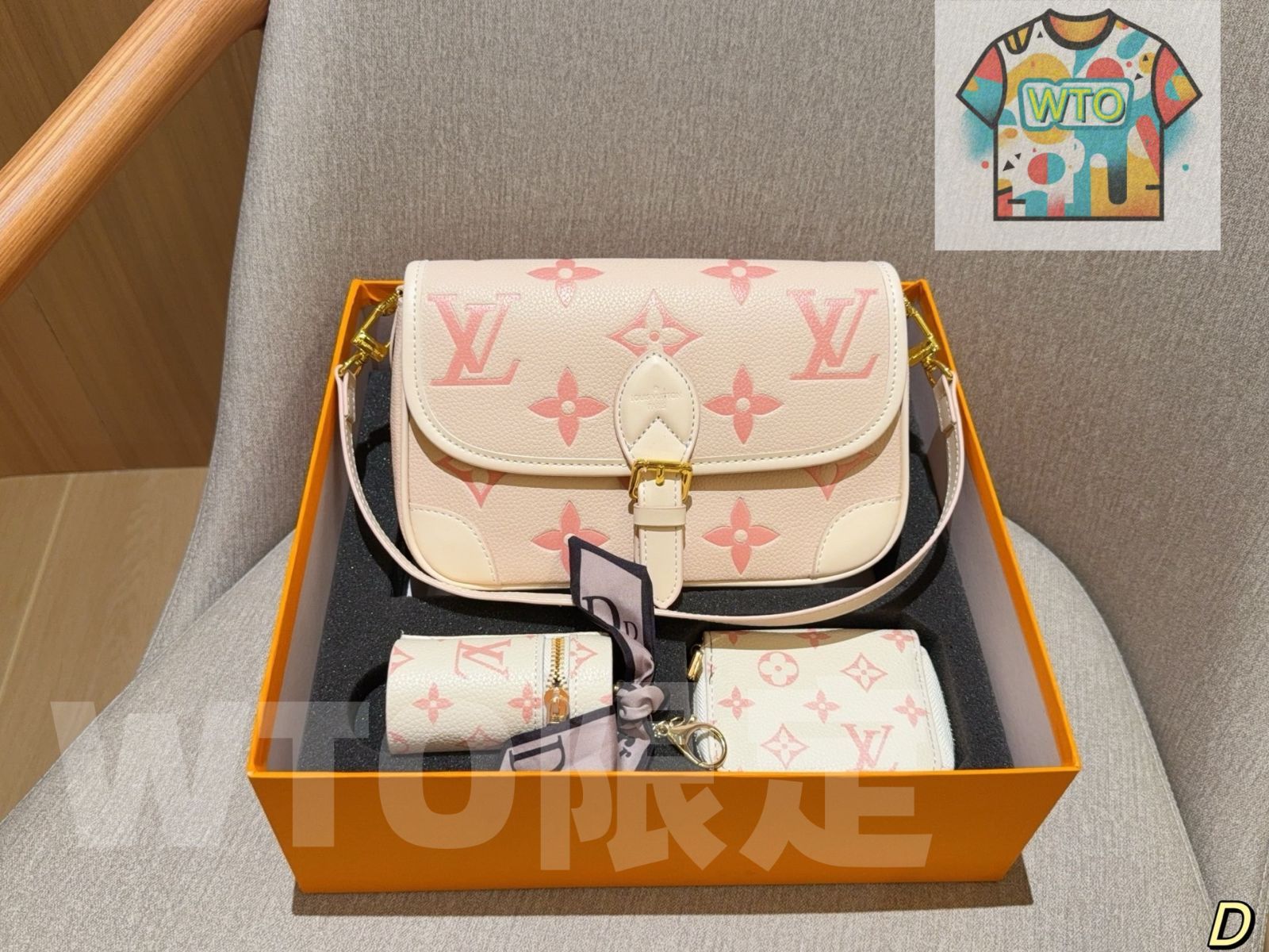 【美品】　ルイヴィトン　パピヨン30 モノグラム　親子　ポーチ付き　ボストン LOUIS VUITTON ルイヴィトン パピヨン モノグラム 30 ポーチ付