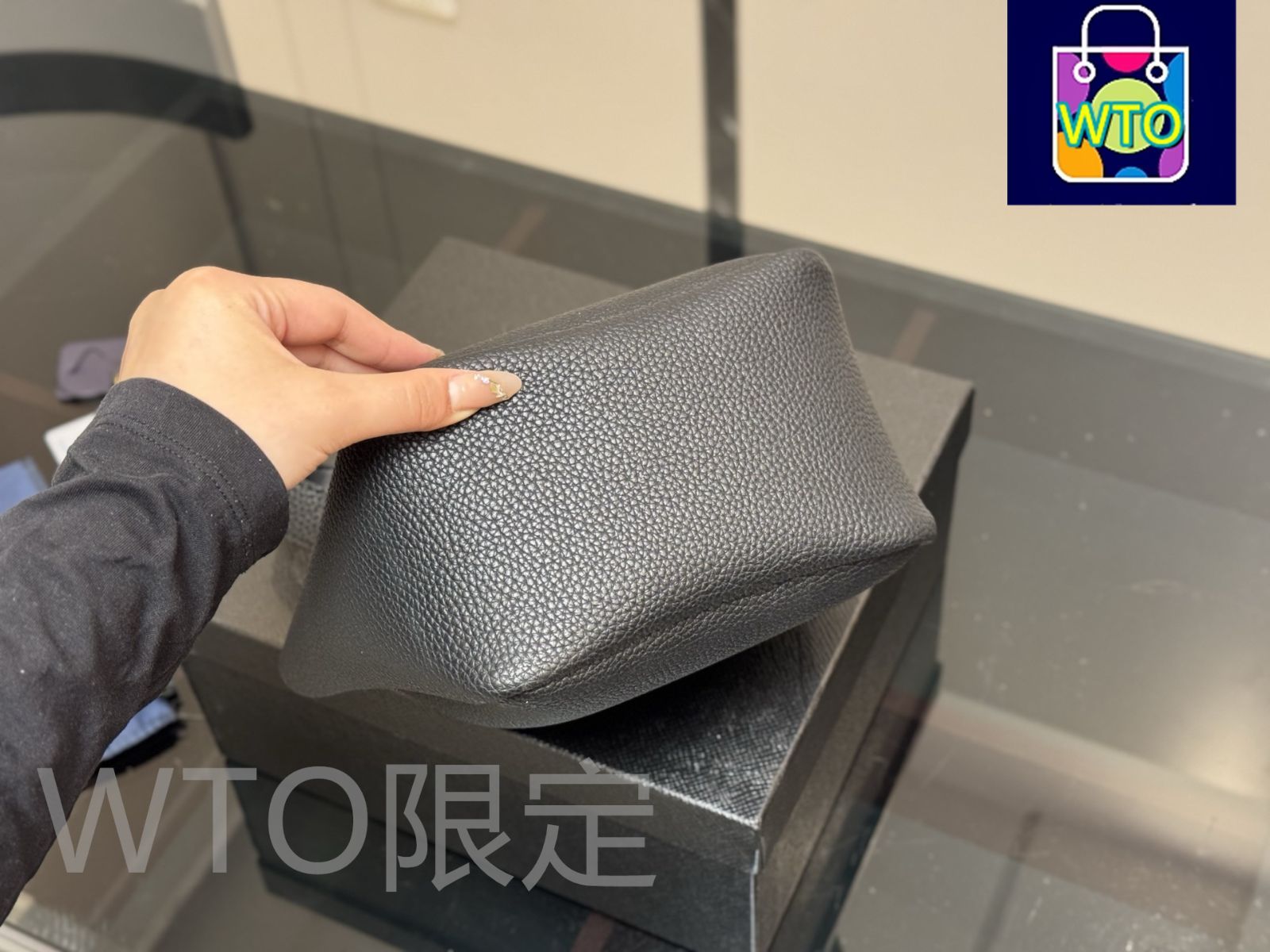 PRADA プラダ ビジネスバッグ トートバッグ レザー ブラウン