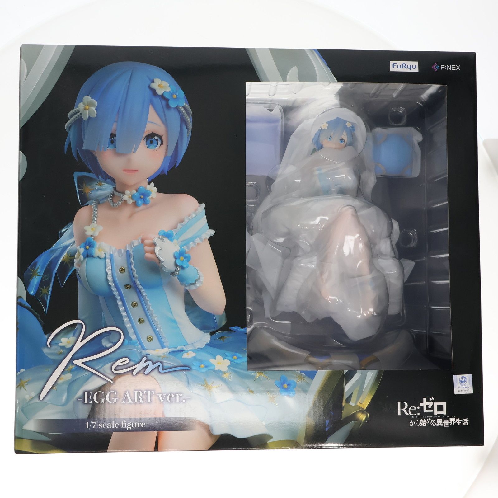 レム-エッグアートVer.-1/7スケールフィギュア TVアニメ「Re：ゼロから始める異世界生活」より『レム -エッグアート