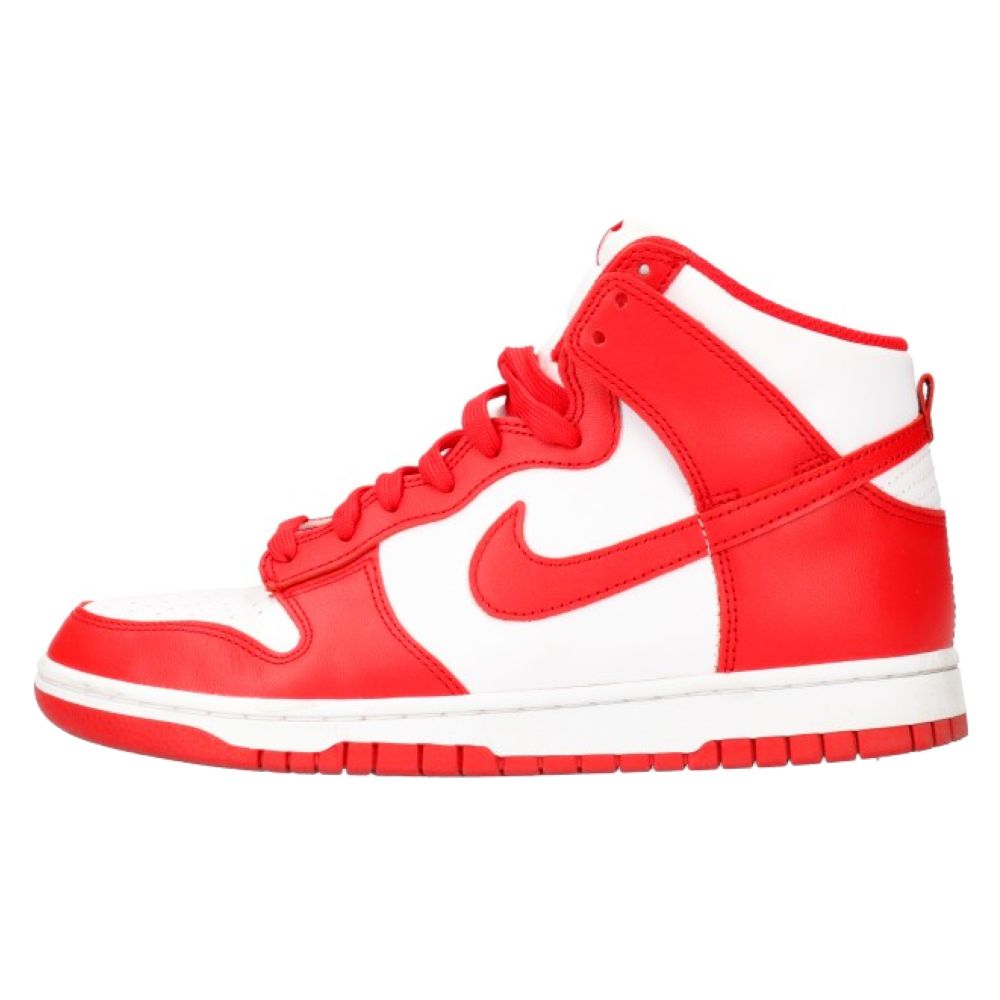 NIKE (ナイキ) DUNK HI RETRO CHAMPIONSHIP WHITE AND RED ダンク ハイ