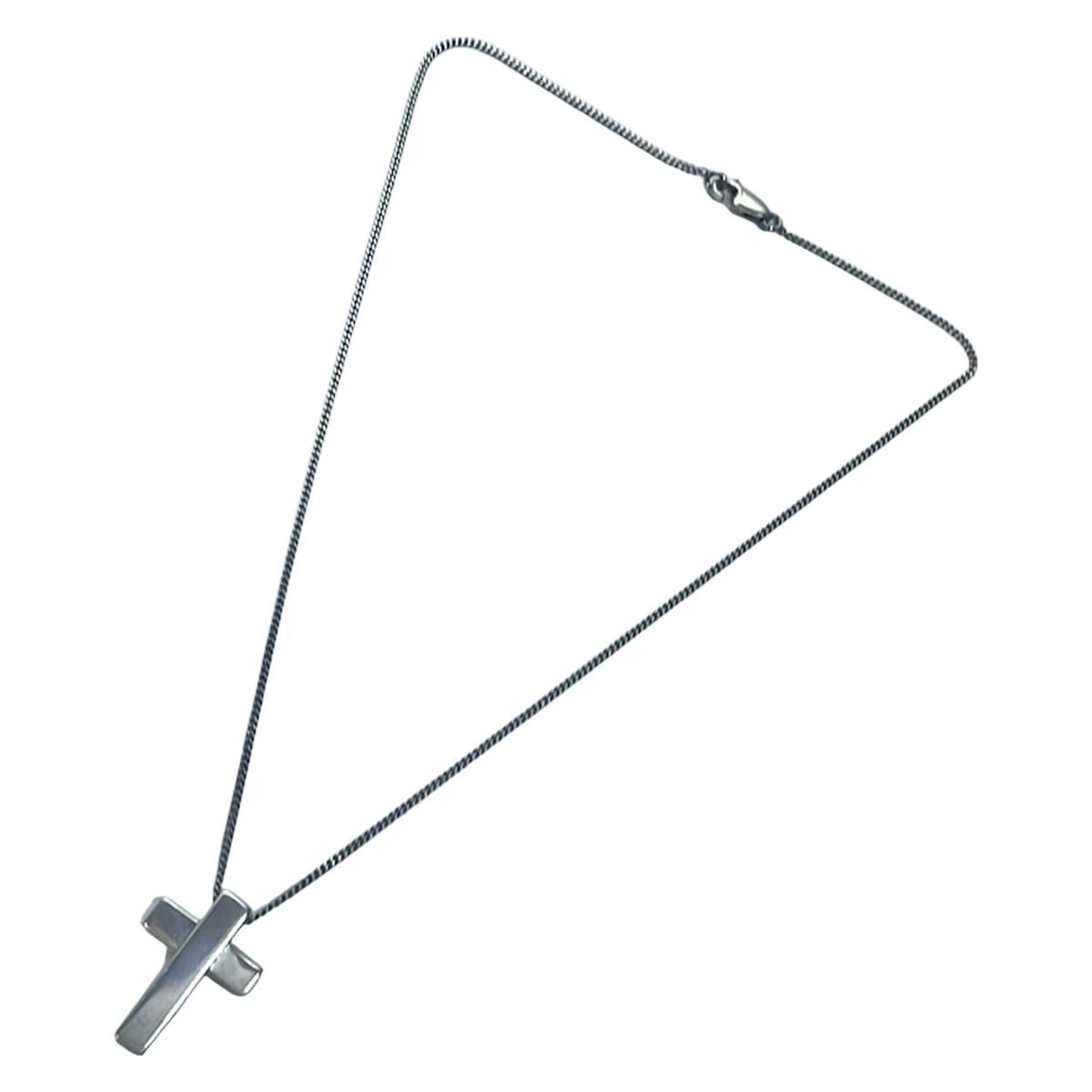 GUCCI グッチ ネックレス - シルバー クロス