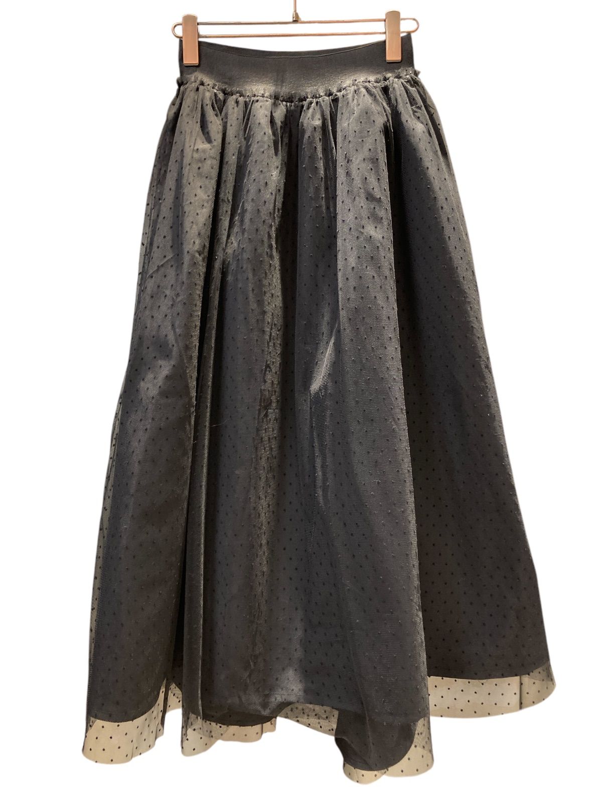 美品 THREE SQUARE スリースクエア VERYコラボ リバーシブルチュール