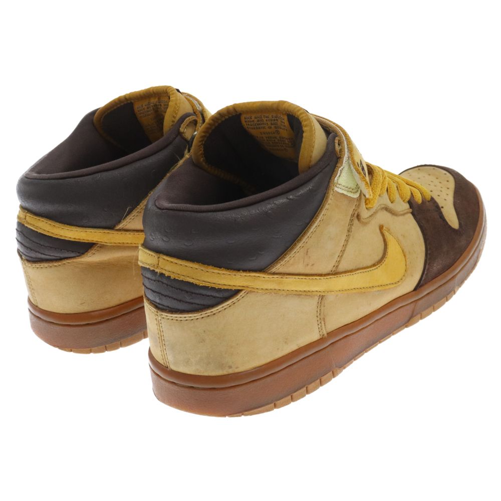 NIKE SB (ナイキエスビー) DUNK MID PRO WHEAT/BRONZE ダンク ウィート 