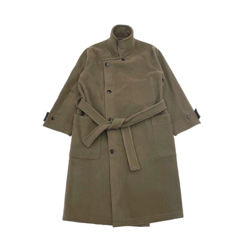 新品 LEMAIRE ルメール 23AW WRAP COAT ウールメルトンオーバーサイズ 