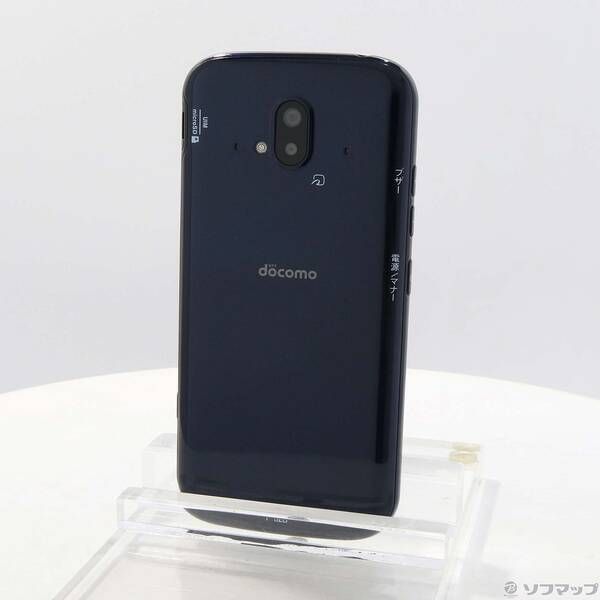 未使用！らくらくスマートフォン F-52B ネイビー SIMフリー　ドコモ らくらくスマートフォン F-52B ネイビー【docomo版SIMフリー