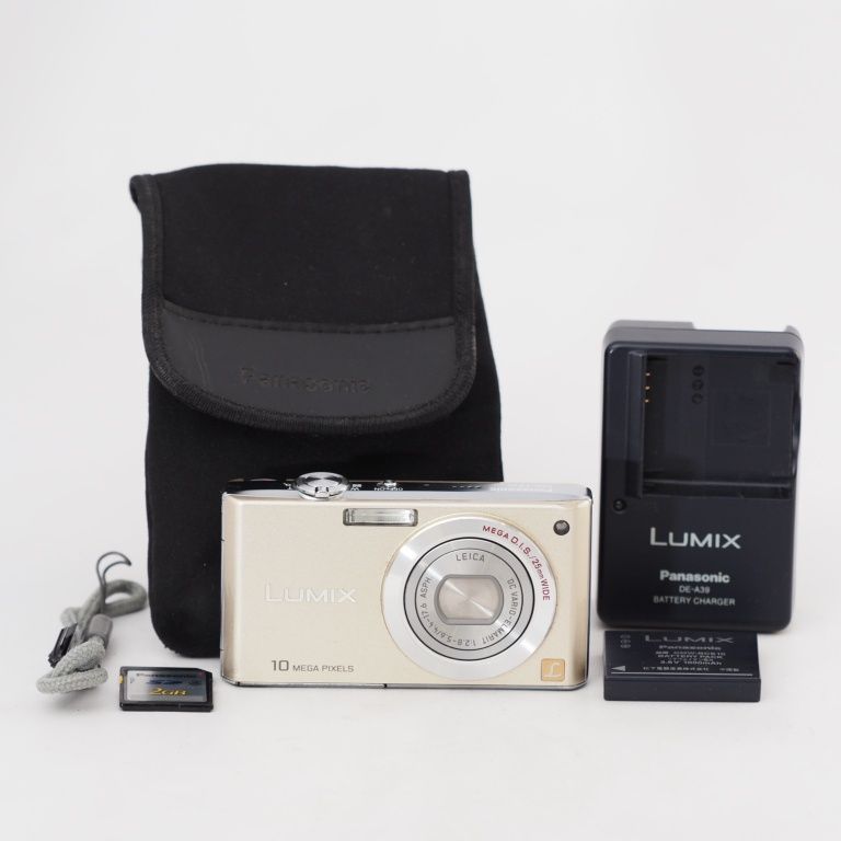 美品♡Panasonicデジタルカメラ♡LUMIX♡DMC-FX35 ゴールド♡ Panasonic パナソニック デジタルカメラ LUMIX (ルミックス