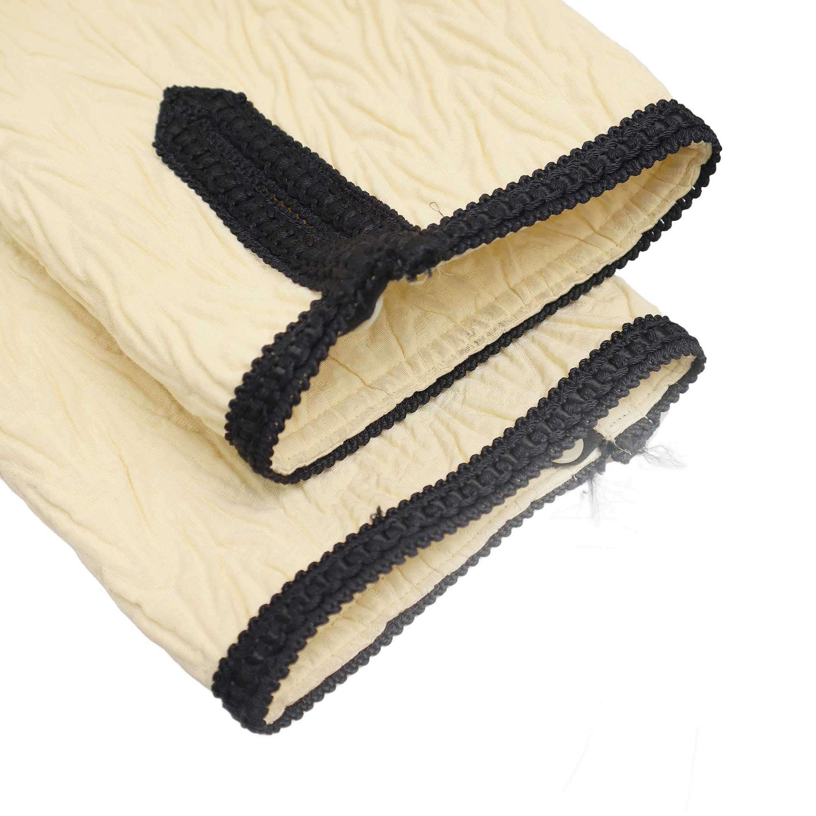 DES PRES デ プレ ヘリンボーンジャカードノーカラーショートコート 22