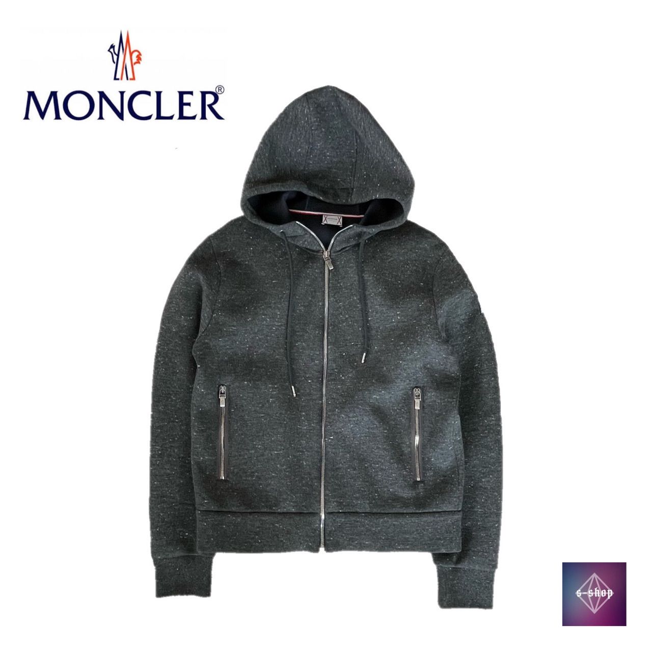 マリナボーダー MONCLER モンクレール パーカー ジャケット フード付