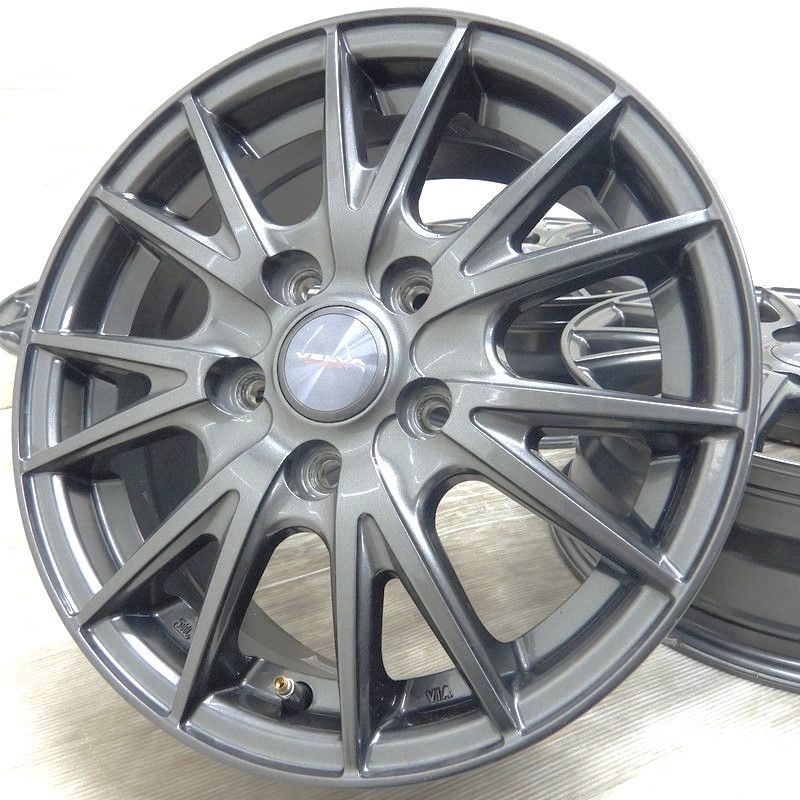 WEDS VELVA SPORTⅡ アルミホイール 4本 17インチ 7J +48 PCD114.3 5H 5