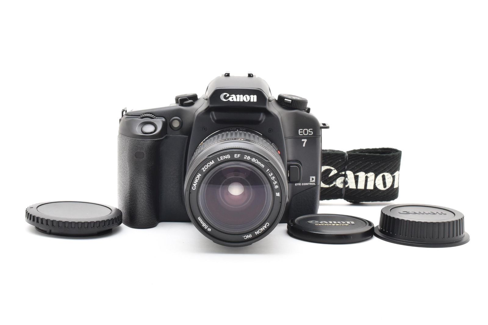 上 Canon キヤノン EOS 7 EF 28-80mm レンズセット