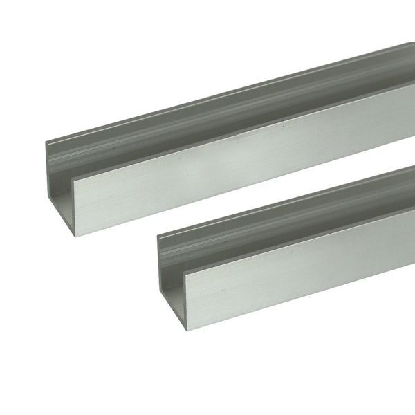 14営業日以内発送 ハイロジック 3100780 アルミチャンネル 2 m 4 x 30 mm シルバー 2入 販売不可