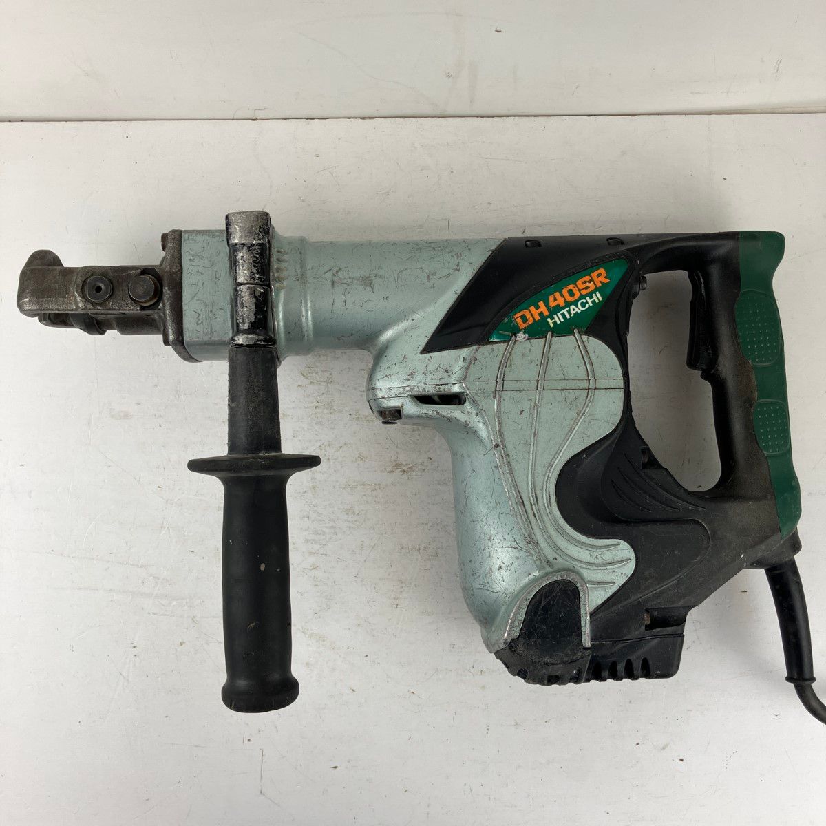 ЗЗHITACHI 日立 100v 40mm ハンマドリル ケース付 DH40SR スカイブルー