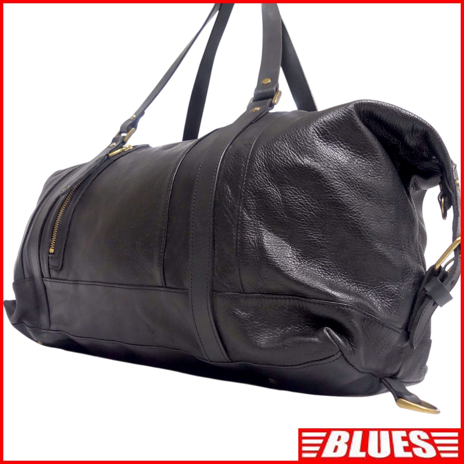 マスターピース　プロジェクト　ボストンバッグ　レザー　 2way 美品　ブラック MASTER PEACE マスターピース 2way ボストンバッグ 旅行 レザー