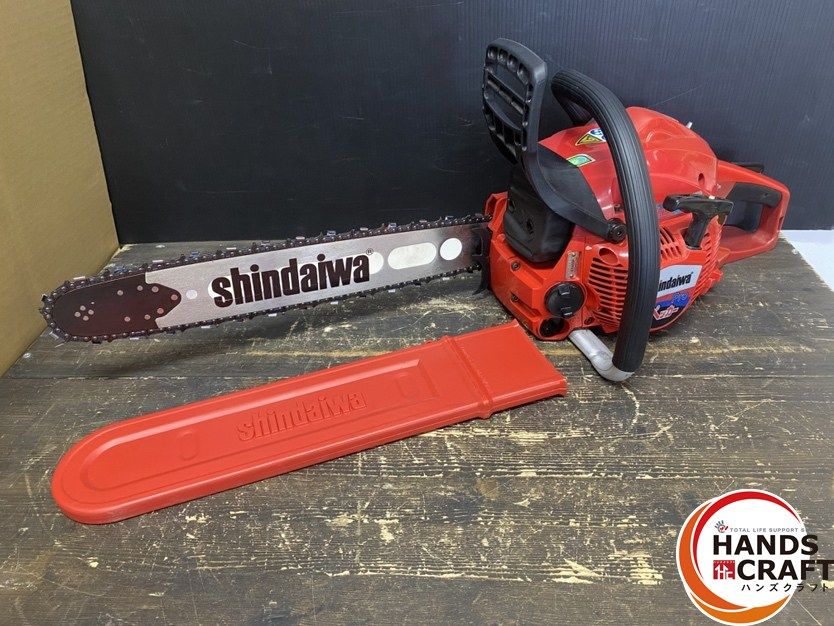 ○【中古品】新ダイワ E1145SP エンジンチェーンソー バーサイズ