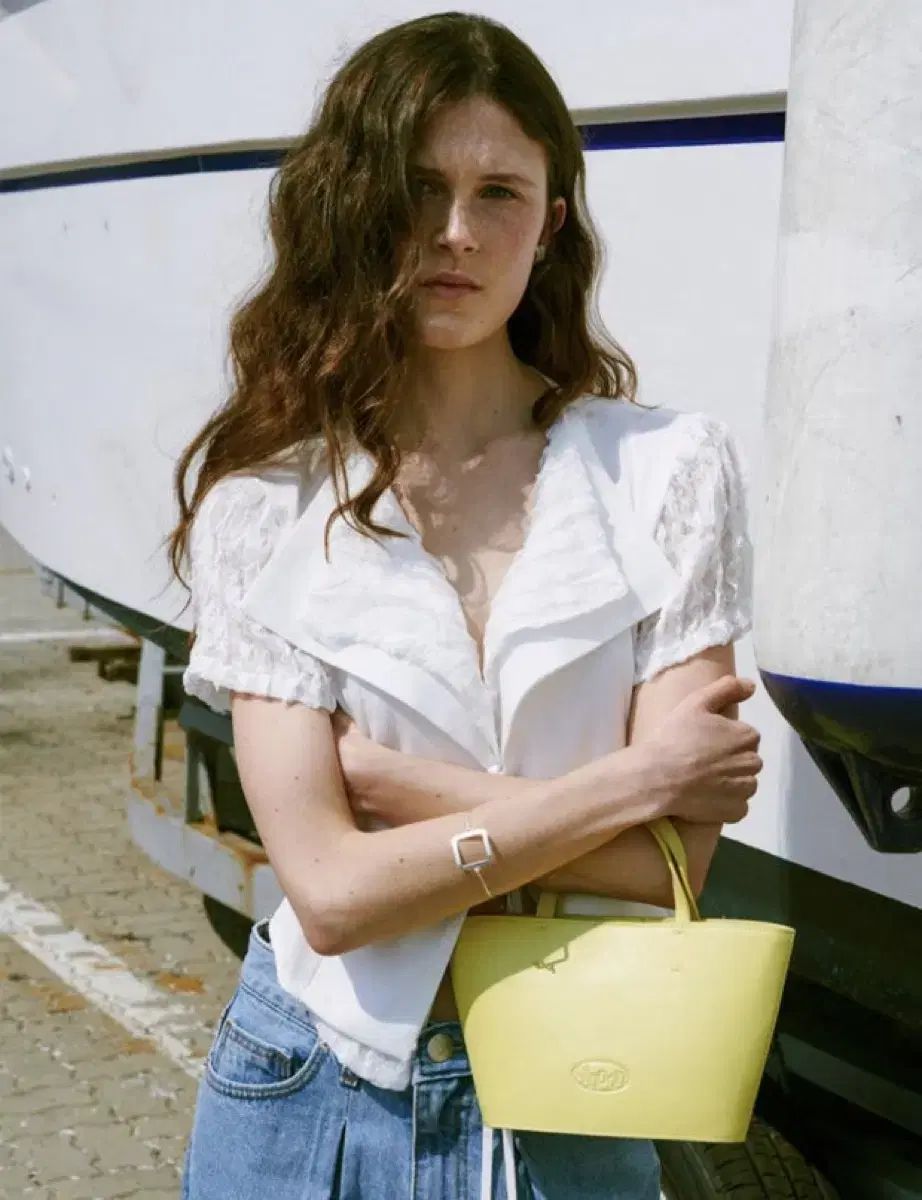 シヌーン レース レイヤード ブラウス