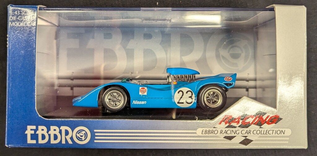 エムエムピー 1/43EBBRO RACING コレクション NISSAN R382 1969 JAPAN