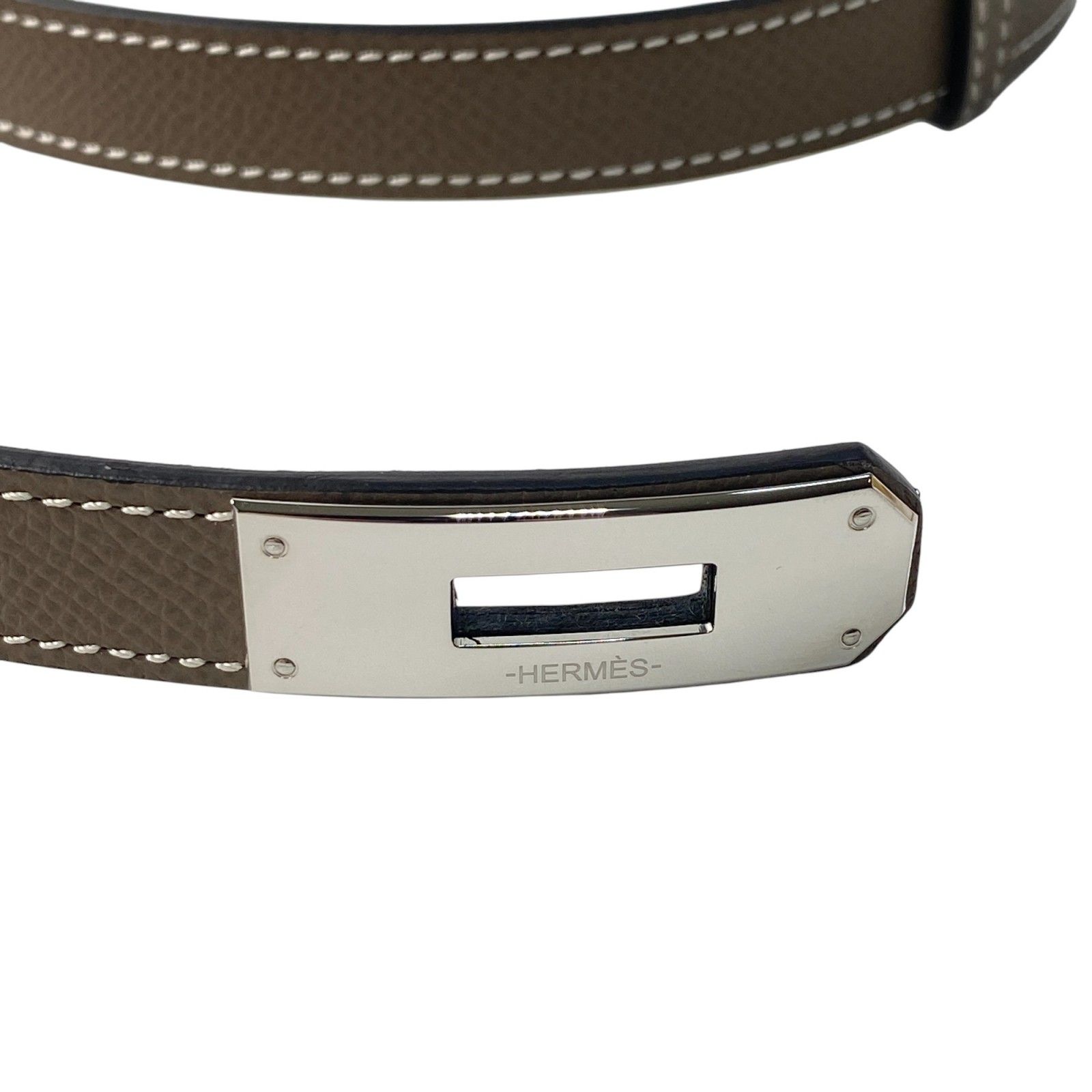 ［美品］エルメス　ケリーベルト　エトゥープ HERMES - 【新品・未使用品】エルメス ケリーベルト エトゥープ