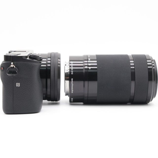 SONY α6000ダブルズームレンズキット ILCE-6000Y ブラック 美品＞SONY α6000 ILCE-6000Y ダブルズームレンズキット