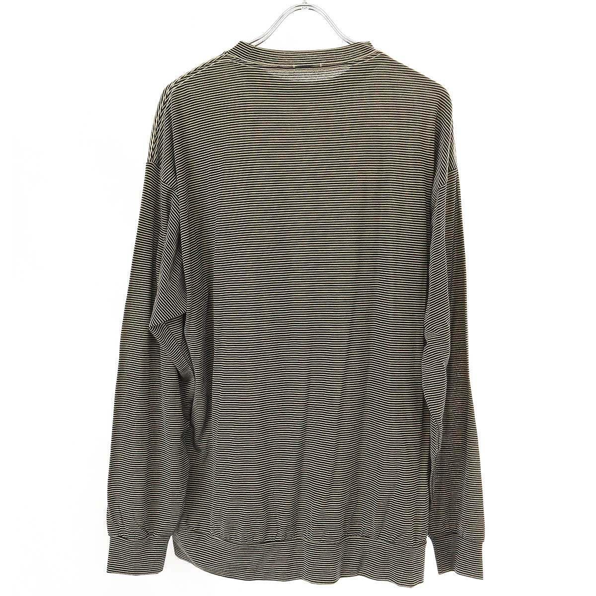 COMOLI コモリ 24SS サマーウール 長袖クルーロングスリーブTシャツ 