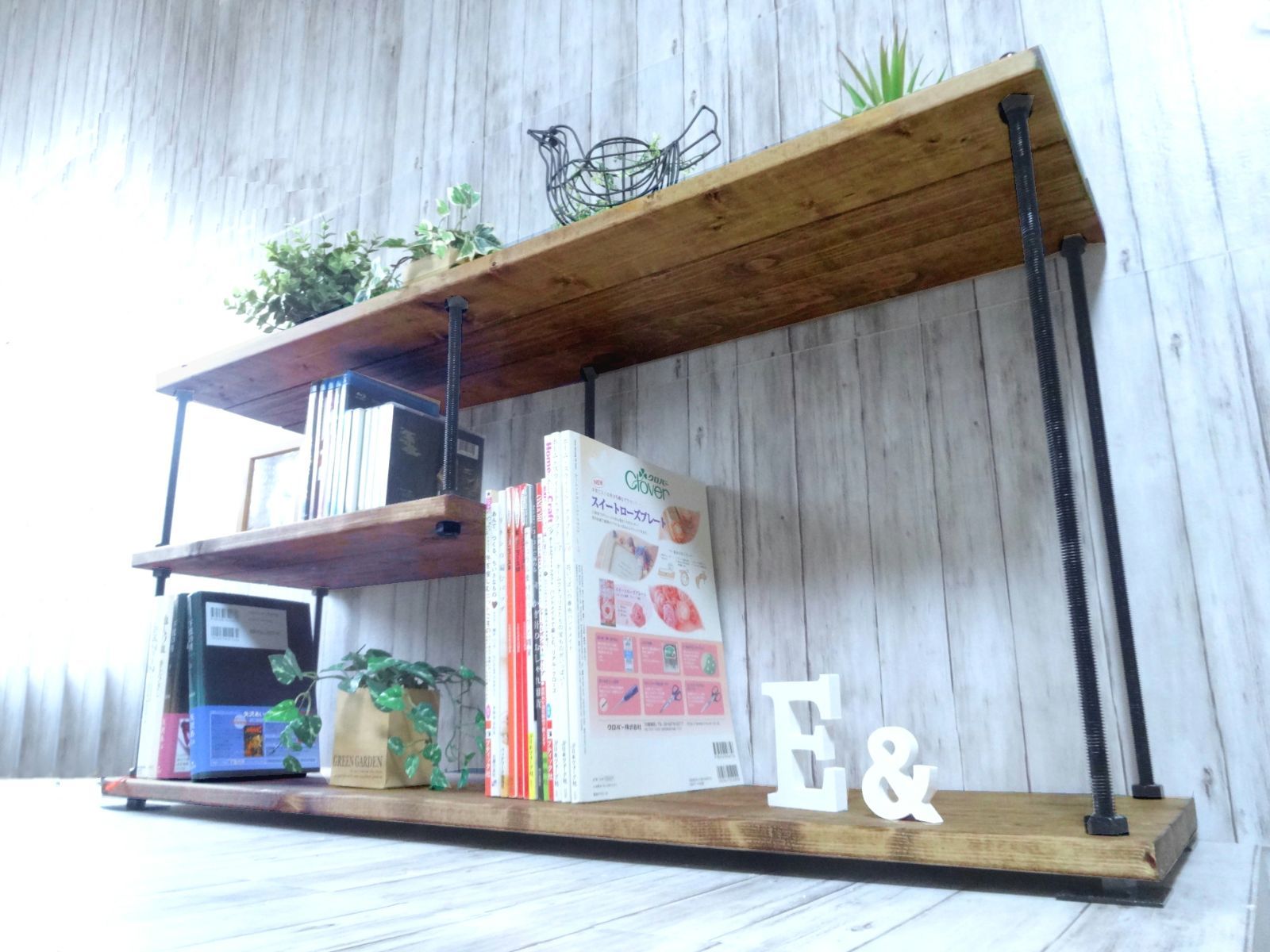 ハンドメイド サイドローテーブル