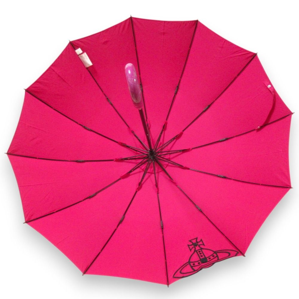 美品 VivienneWestwood 2way折りたたみ傘 良品 Vivienne Westwood ヴィヴィアンウエストウッド オーブ 2段
