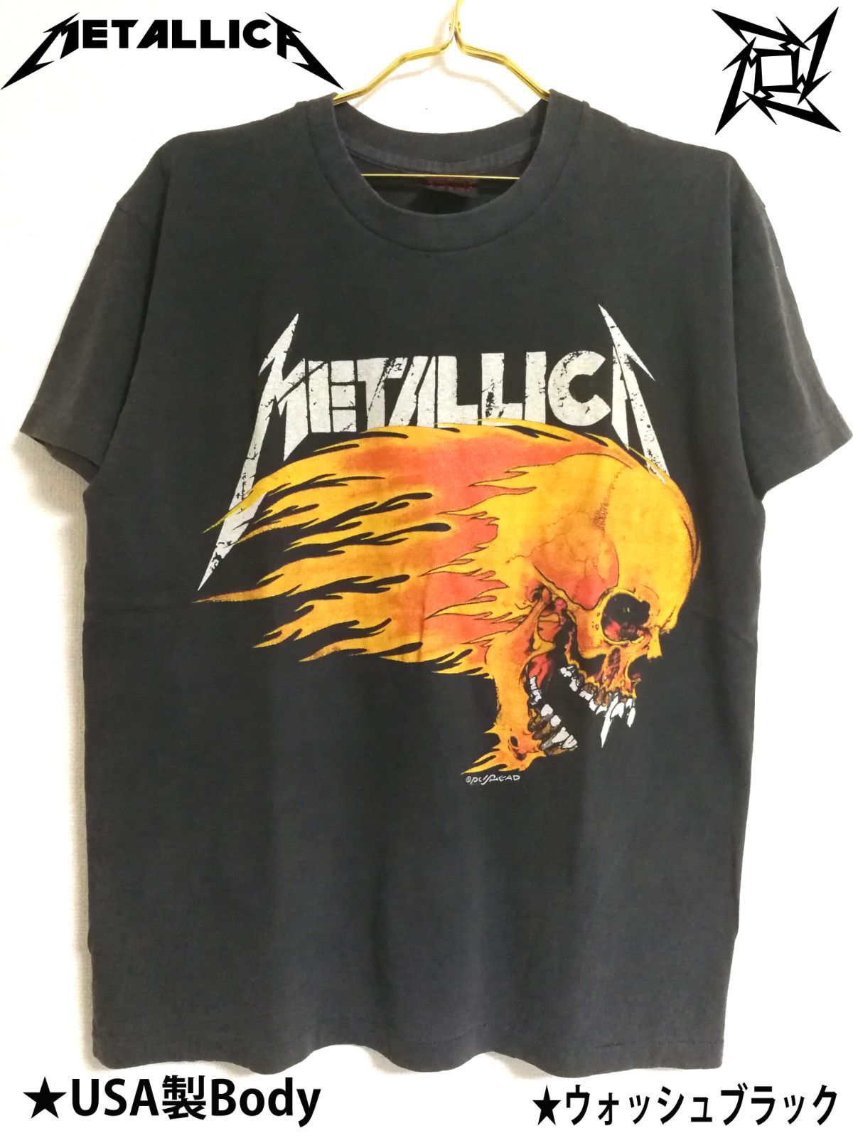 アメリカ製 METALLICA メタリカ Tシャツ 未使用品 ブラック Lサイズ