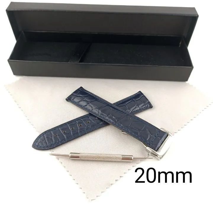 オメガ アリゲーター レザーベルト 20mm ブラック CASSIS オメガ