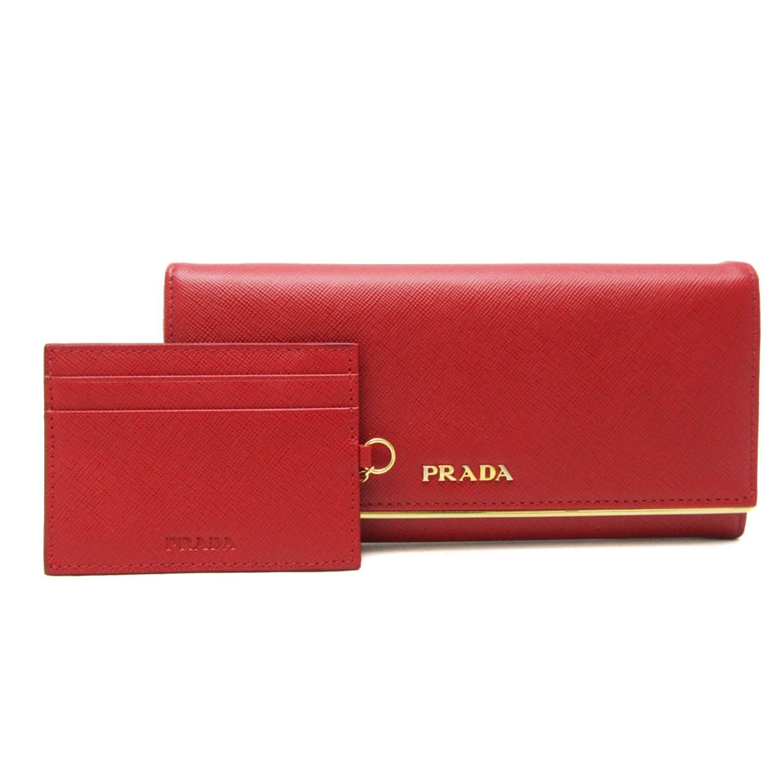 プラダ(Prada) サフィアーノ 1MH132 レディース Saffiano Metal 長財布  