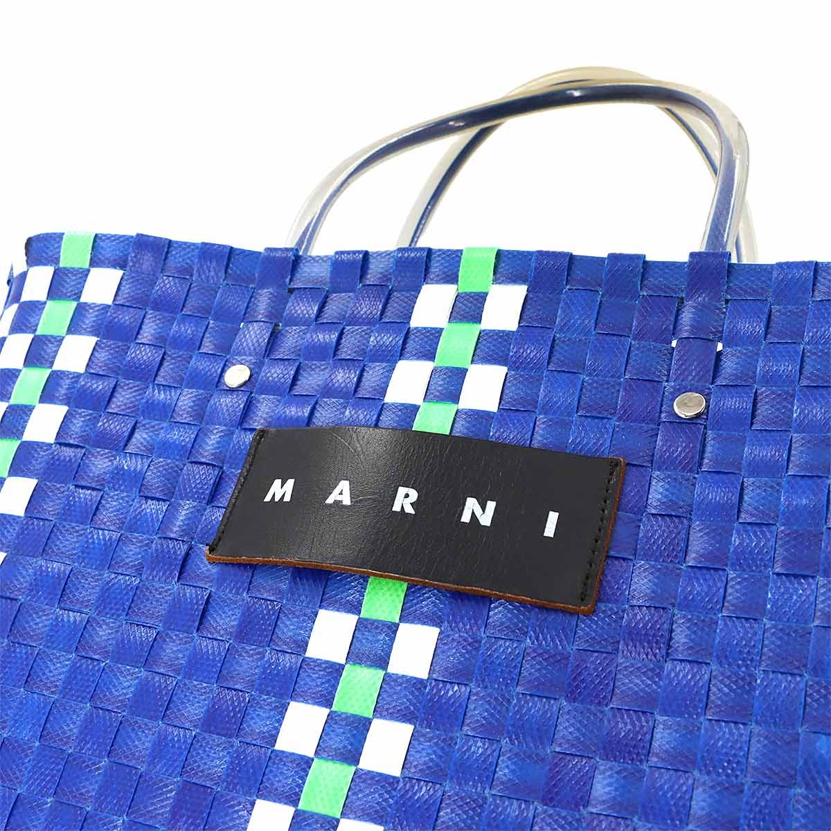 ★ビーチ Del Maar 花 バスケット トートバッグ 未使用 展示品 マルニ MARNI フラワー カフェ マーケット