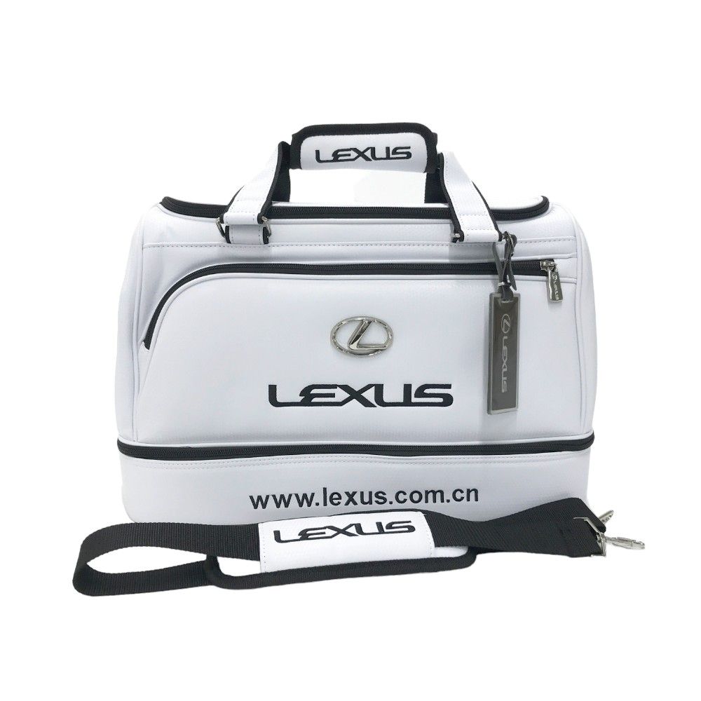 ボストンバッグ ゴルフバッグ Lexus バッグ ホワイト レクサス ゴルフ