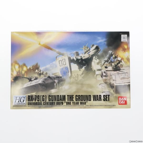 中古】[PTM]HGUC 1/144 陸戦型ガンダム 地上戦セット 機動戦士ガンダム 