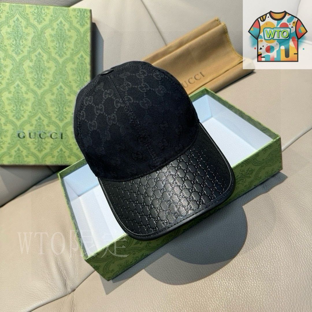今日 Gucci スモール G 牛皮?接 キャップ