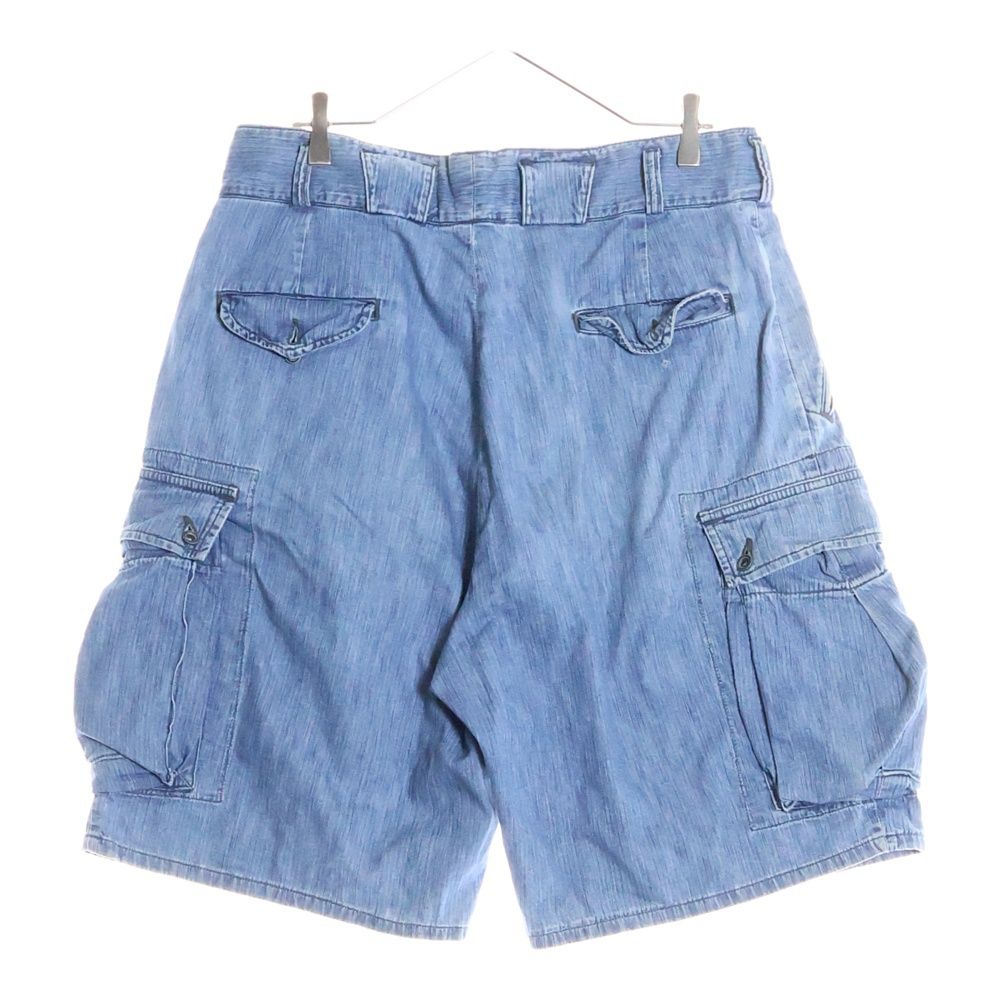 RRL ダブルアールエル 90S 三つ星タグ メタルボタン デニムバギーショーツ ハーフパンツ インディゴ