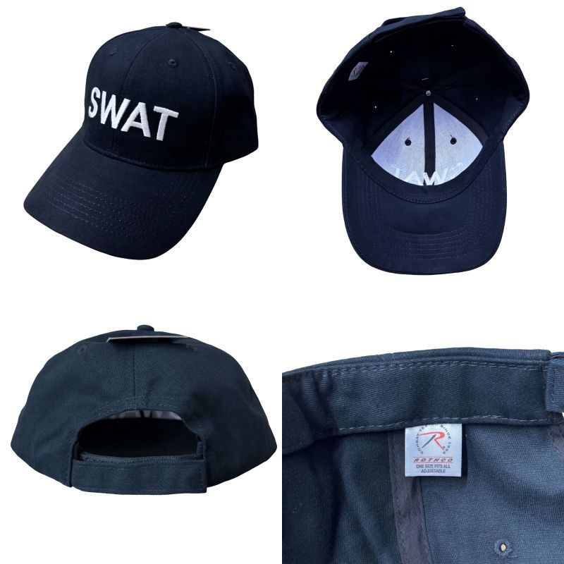 6点セット まとめ FBI SWAT ロゴ ウインドブレイカー / Tシャツ / ベースボールキャップ ブラック ネイビー Mサイズ 【中古】 52508K55 6点セット まとめ FBI SWAT ロゴ ウインドブレイカー / Tシャツ