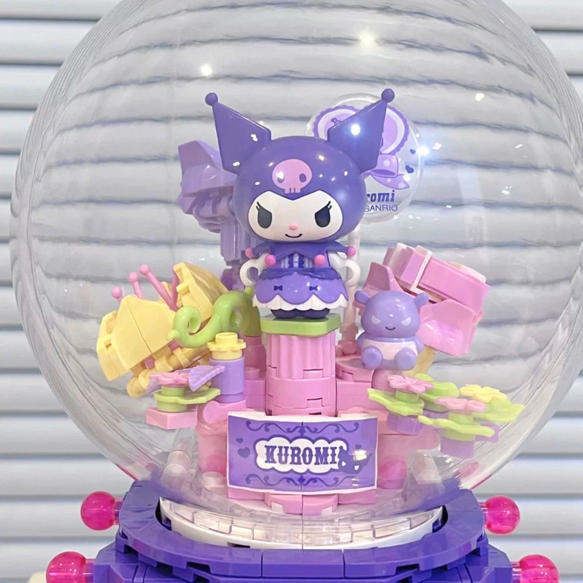 新品 海外限定 サンリオ クロミ オルゴール付き ブロック