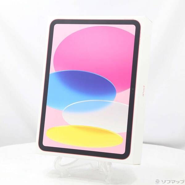 未使用品〕 未使用品 iPad(A16) 128GB ピンク MD4E4J／A Wi-Fi