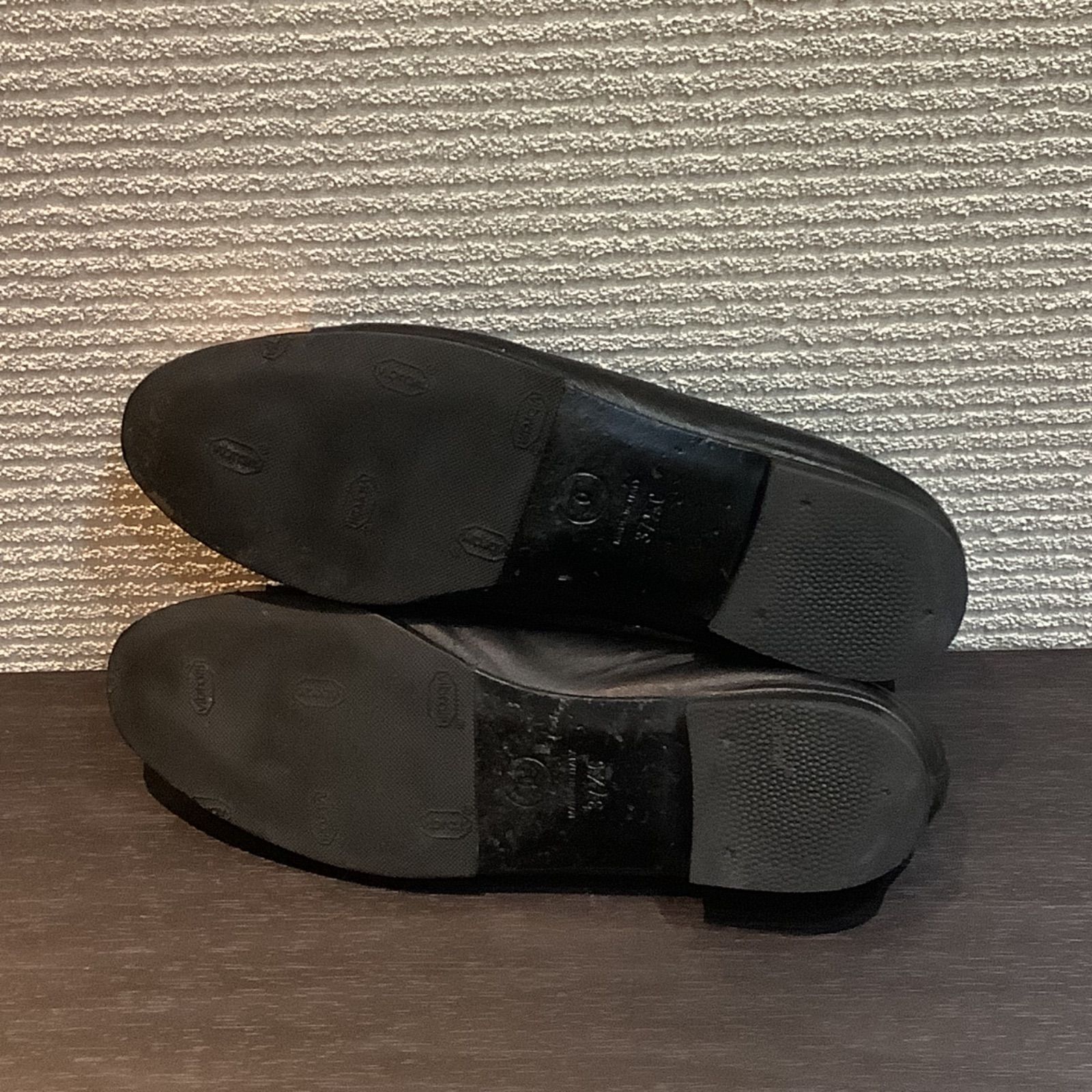 CHANEL バレリーナ　37.5 ブラック　美品 シャネル CHANEL バレリーナ ブラック G02819Y01048 37.5