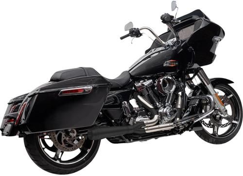 ASSAULT 2in1 エキゾースト システム ブラック 以降FLHXSE FLTRXSE 以降FLTRXSTSE