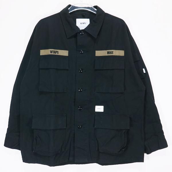 wtaps19awJUNGLE LS / SHIRT. COTTON. CANVAS Lサイズ OD TET着 ジャングルシャツ WTAPS 19SS JUNGLE LS 01 SHIRT 黑色S號\u2013 Second Chance - Reuse shop
