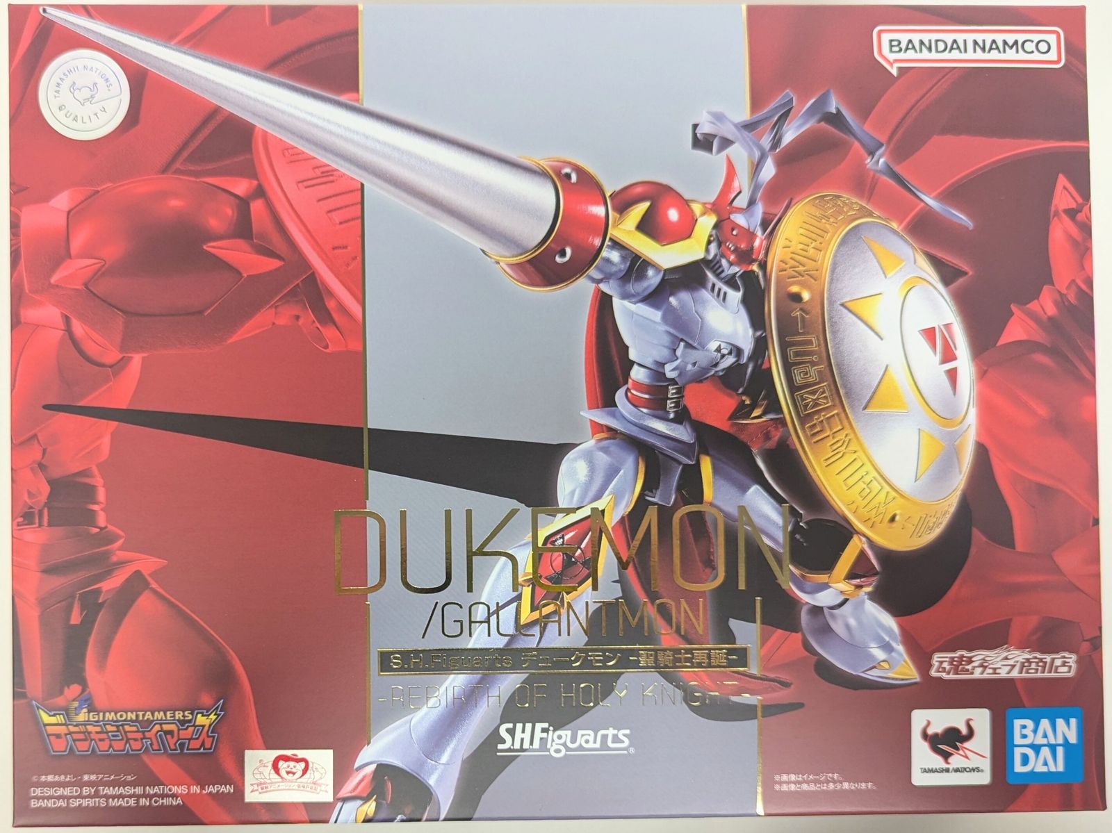 BANDAI SPIRITS S.H.Figuarts デュークモン -聖騎士再誕-