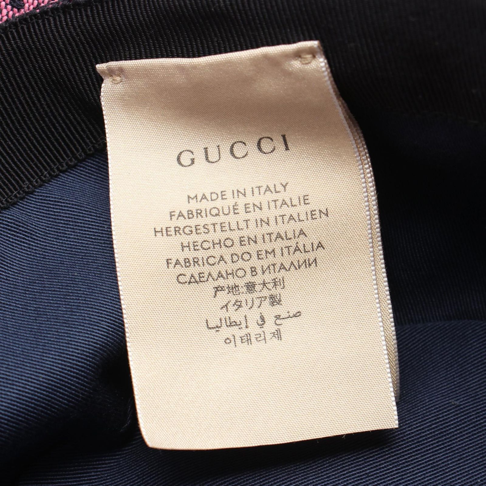 グッチ GUCCI ハット GGキャンバス フェドラハット 656573 ピンク 