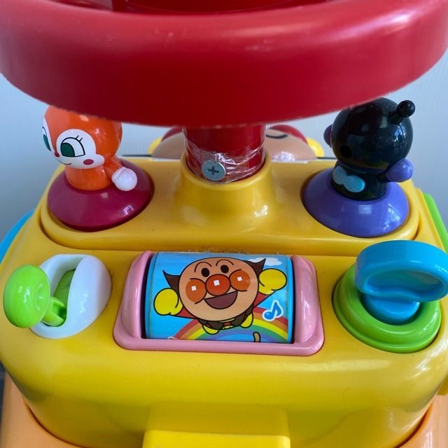 アンパンマンよくばりビジーカー（岐阜引き取りのみ） Yahoo!オークション - 25A05-33N アンパンマン よくばりビジーカー 乗