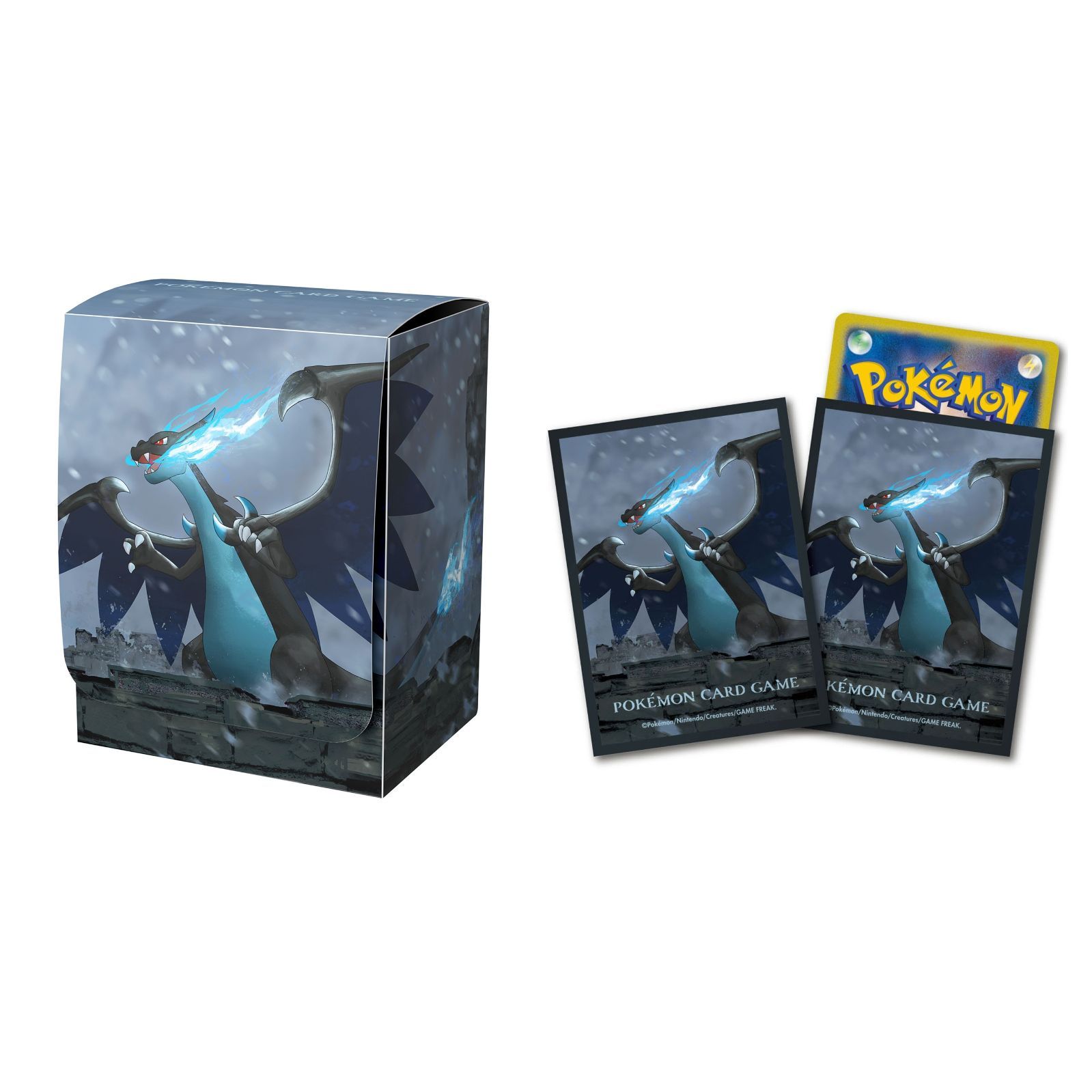 未開封セット】 メガリザードンX 古城 デッキケース デッキ