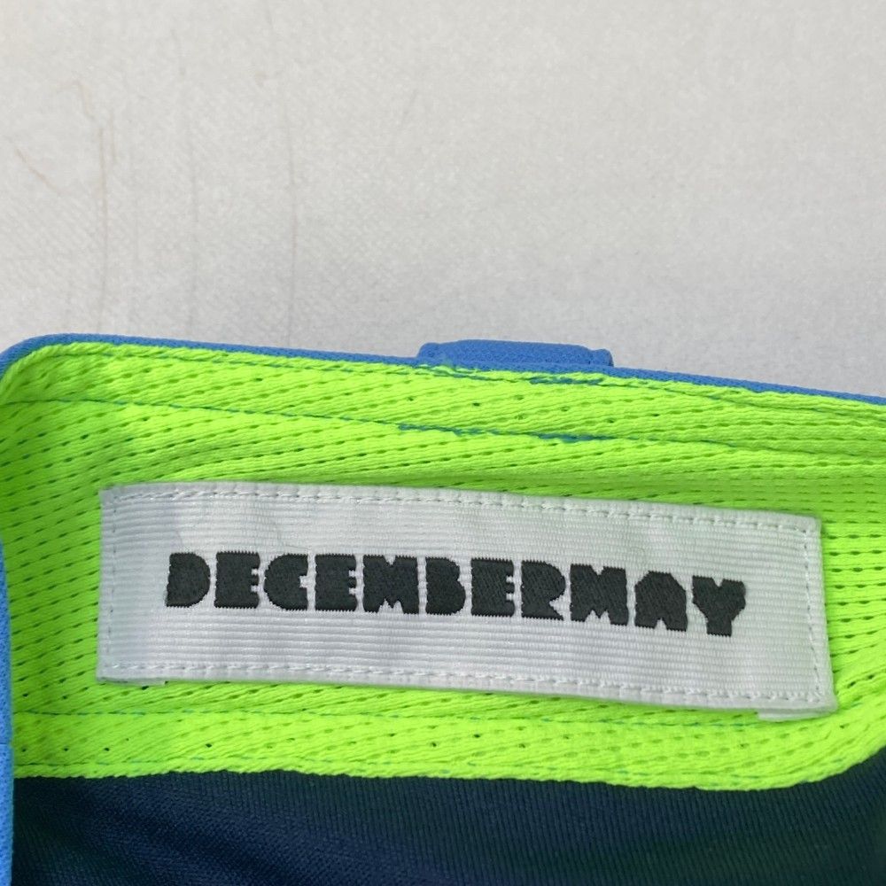 サイズ：M DECEMBERMAY ディセンバーメイ  裏地付スカート  ブルー系 [240101455483] ゴルフウェア レディース ストスト サイズ：M DECEMBERMAY ディセンバーメイ 裏地付スカート ブルー
