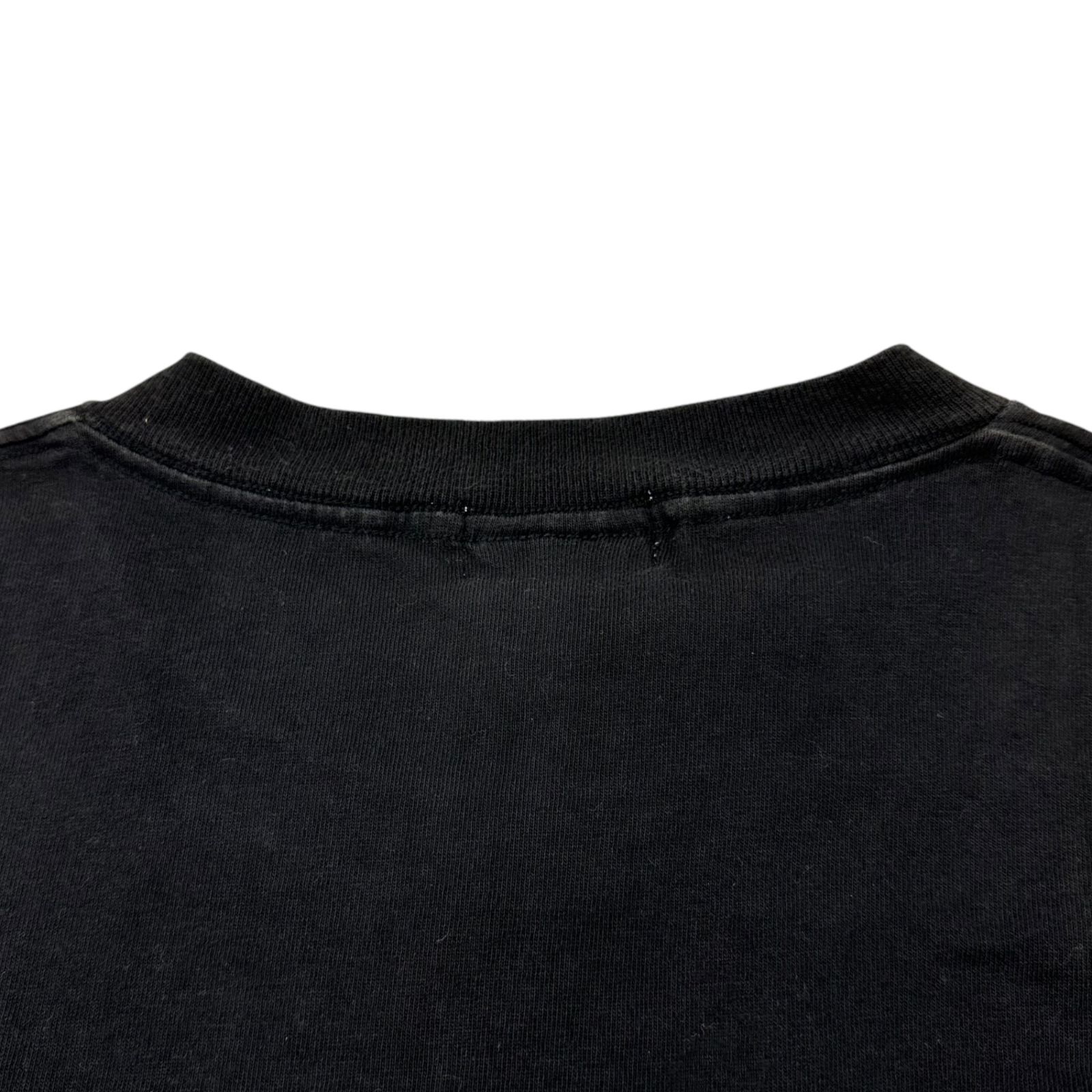 GOODENOUGHグッドイナフ90年代初期バックGボーダーロンTベージュ×白М