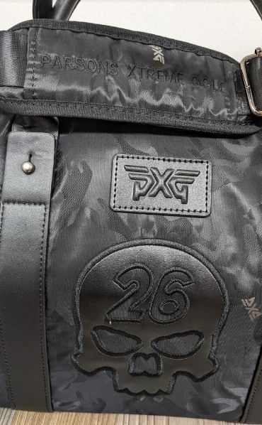 PXG DARKNESS ゴルフ ボストンバッグ 黒 バッグ ブラック - メルカリ